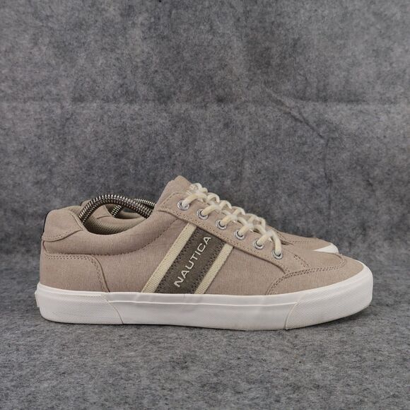 Nautica Shoes Mens 9 Sneakers Lifestyle Casual Classic Hull Trainer Low Oxford - Picture 2 of 12